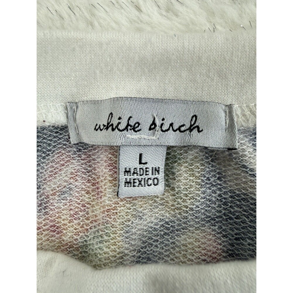 White Birch Boho Mandala Tie Dye Pullover Sweatshirt Size L - Picture 7 of 7